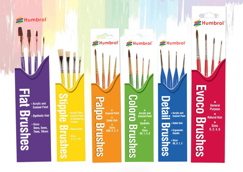 Humbrol pinsel packs - pinsel,