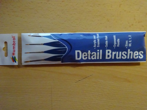 Humbrol detail brushes - humbrol,