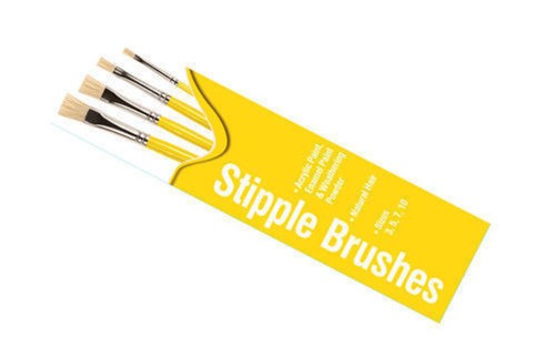 Humbrol stipple brushes - stipple,