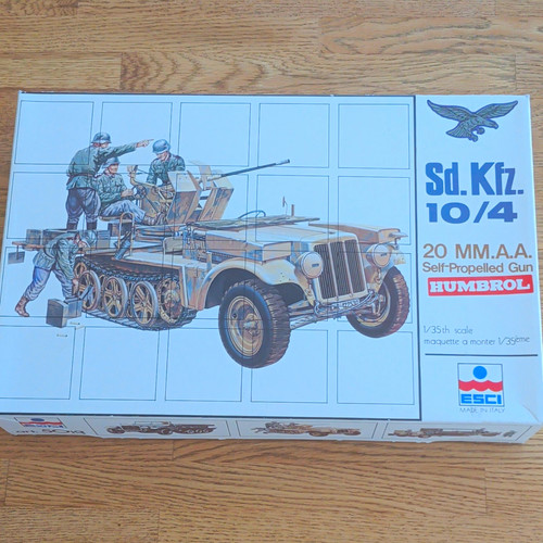 Tamiya kfz 10 4 humbrol - tamiya, sd.