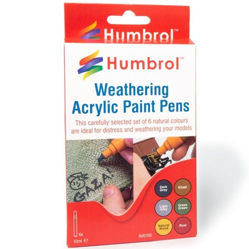 Humbrol weathering stifte - humbrol,