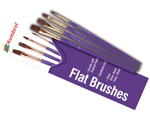 Humbrol ag4305 flat - flat, brush